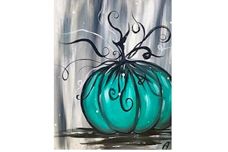 Paint Nite: Tempting Teal Pumpkin
